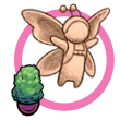 avatar pink with flower